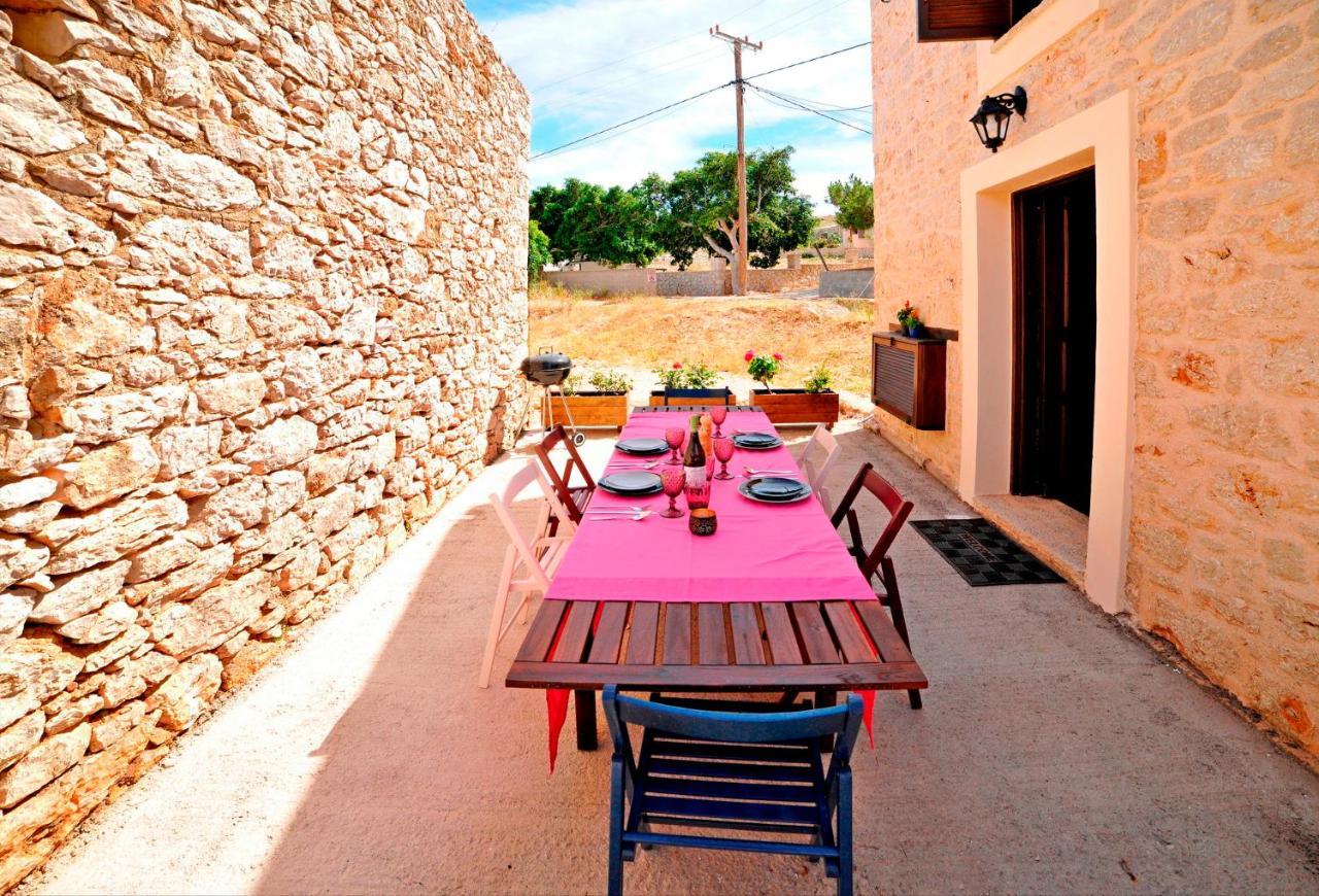 Halki Island Casa Piedraヴィラ エクステリア 写真
