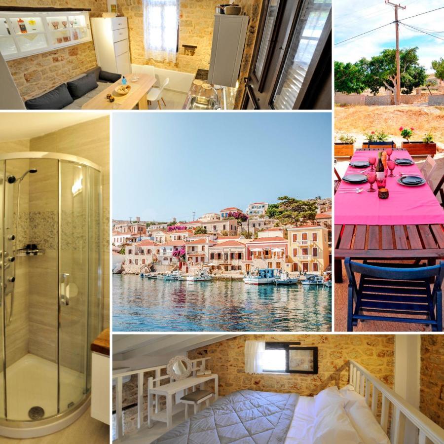Halki Island Casa Piedraヴィラ エクステリア 写真